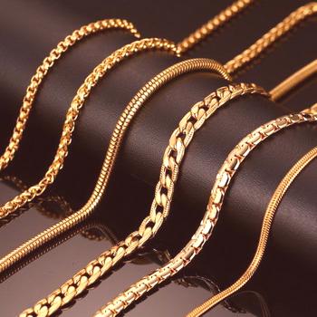 Druhy tkaní zlatých řetězů pro ženy a muže